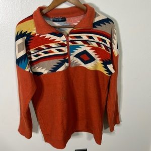 Southwestern pullover